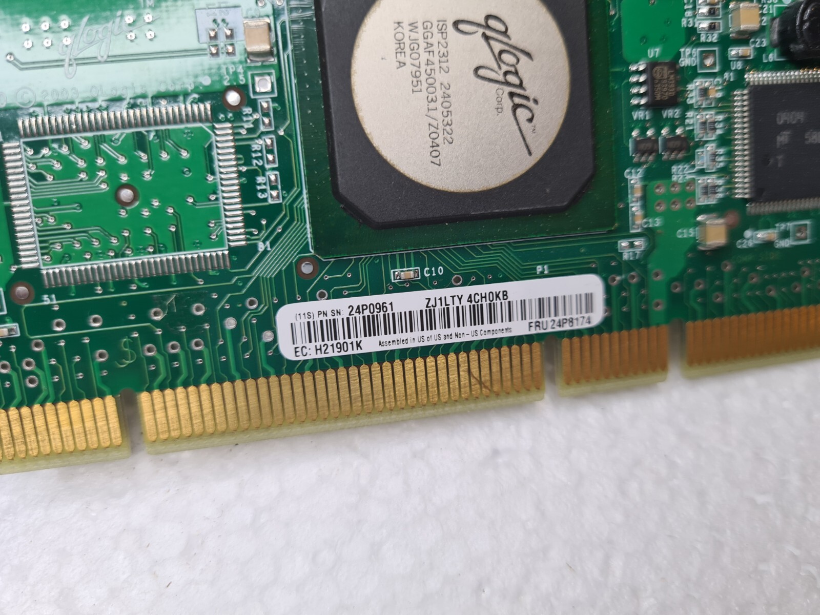 QLogic FTRJ8519F1KNL-QL Ethernet Adapter Card