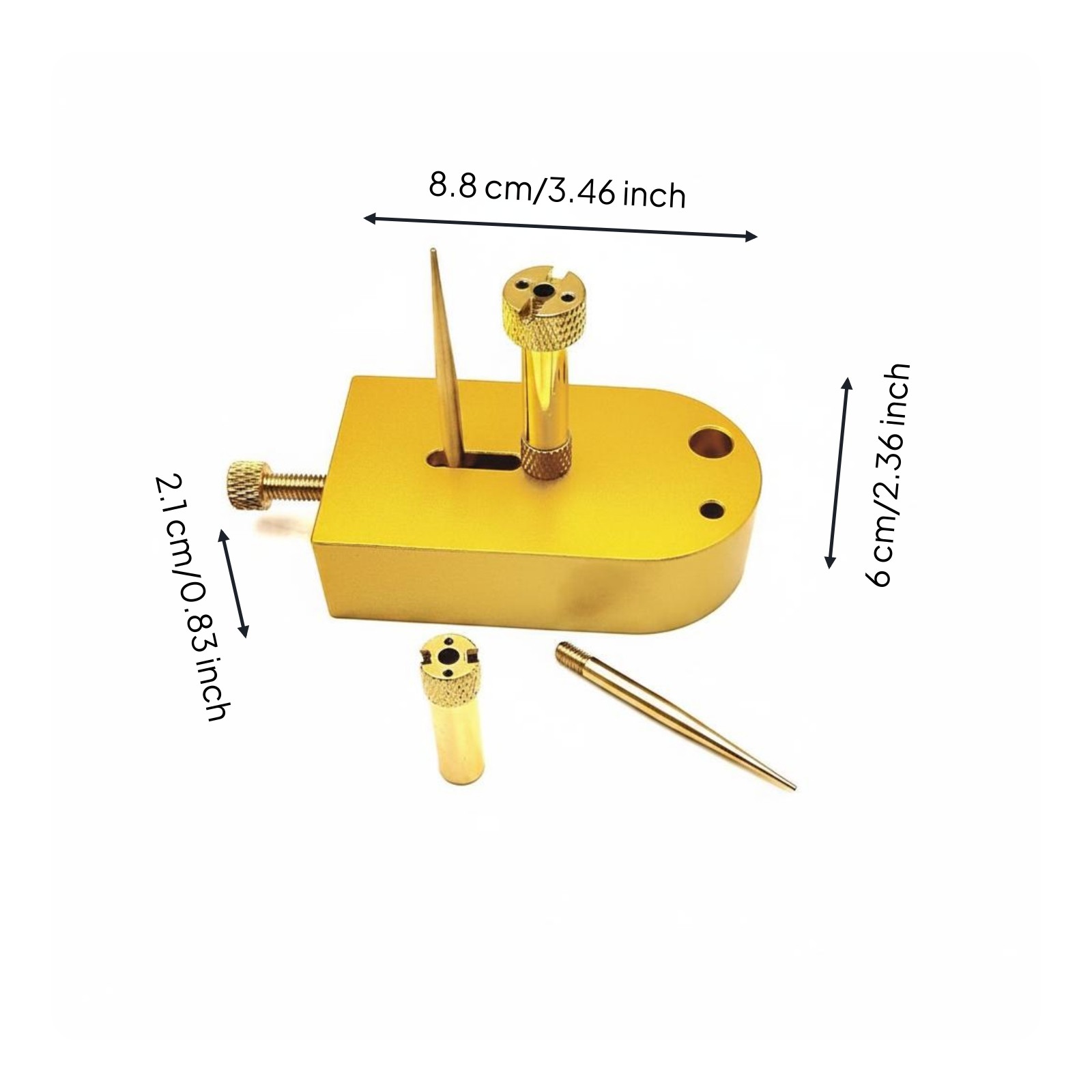 Watch Balance Stand Multi-Function Hairspring Balance Holder Square Design