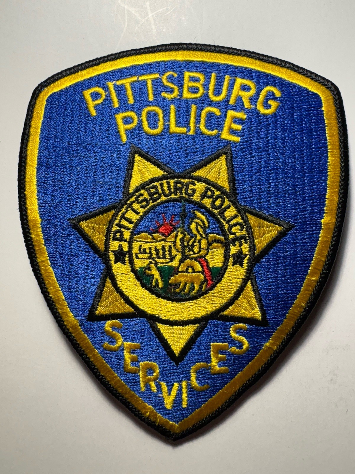 Pittsburg California Police Services Patch