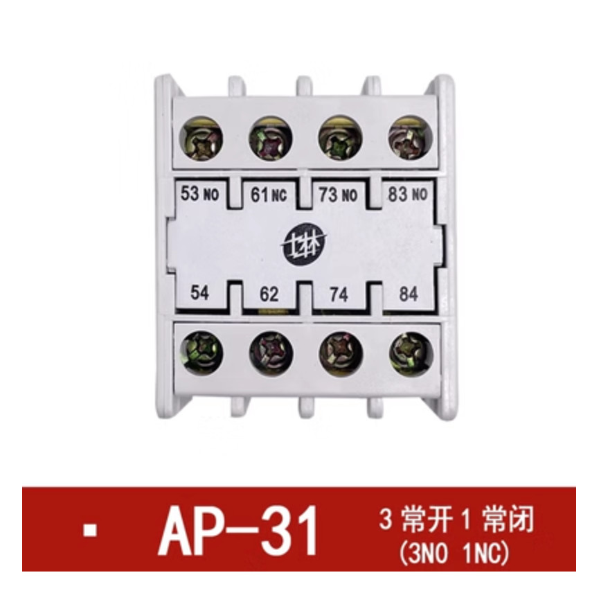 1PC New Shihlin Contactor auxiliary contact AP-31 3NO1NC #LL