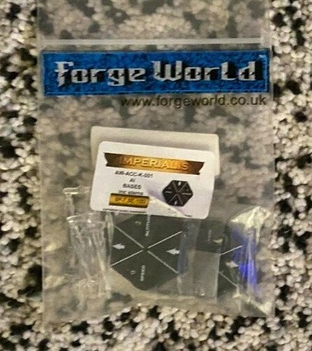 Games Workshop Forge World Aeronautica Imperialis 5 Bases + Stems