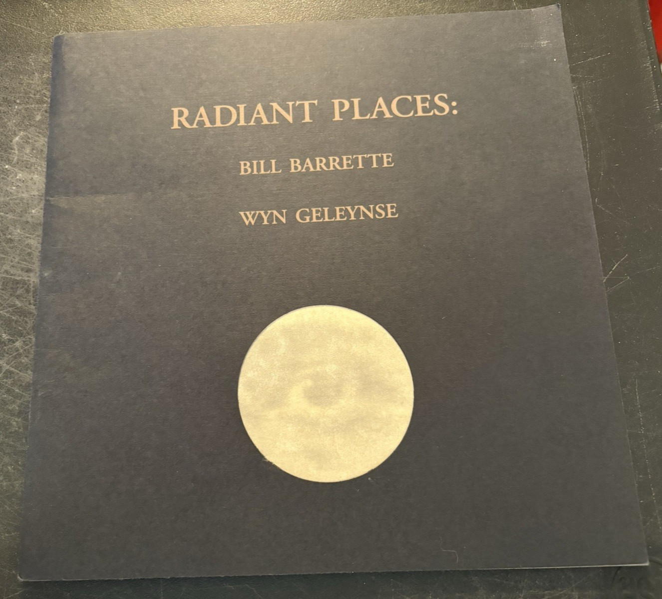Radiant Places Bill Barrette Wyn Geleynse photography art exhibition catalog