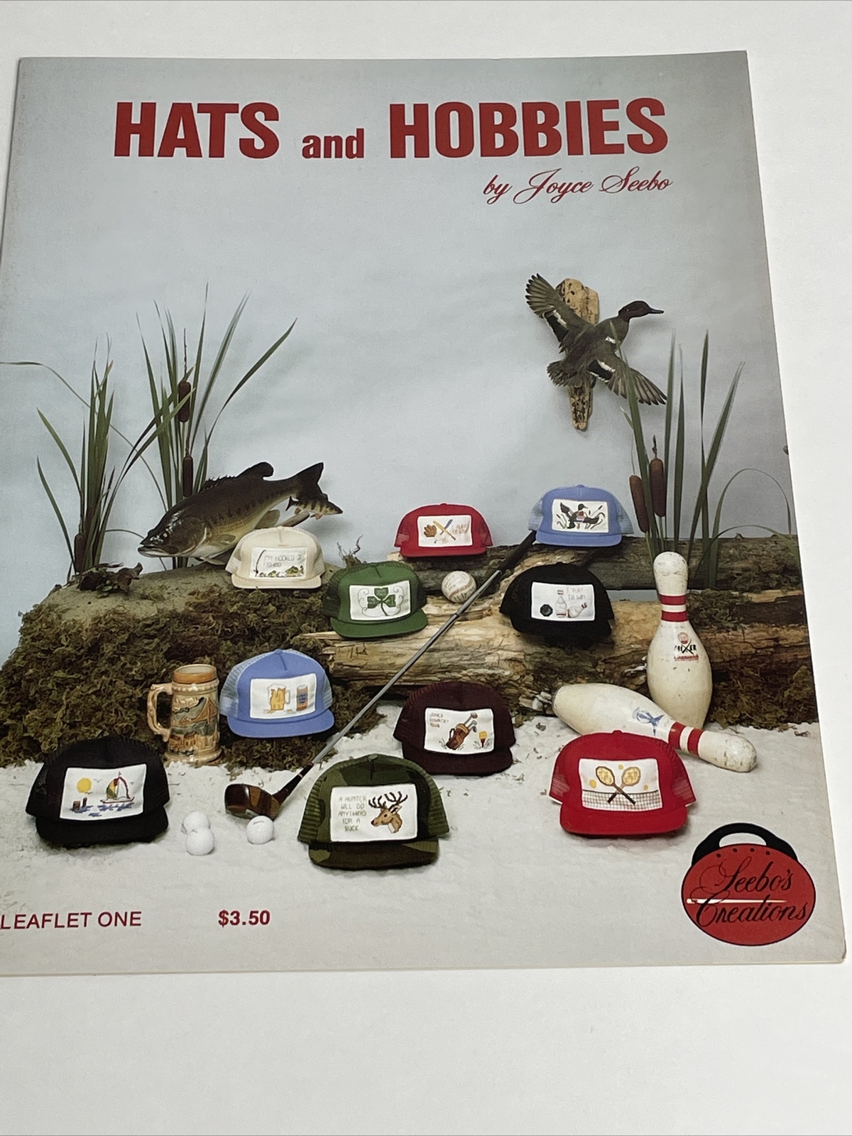 Seebo's Creations Hats & Hobbies Cross Stitch Pattern