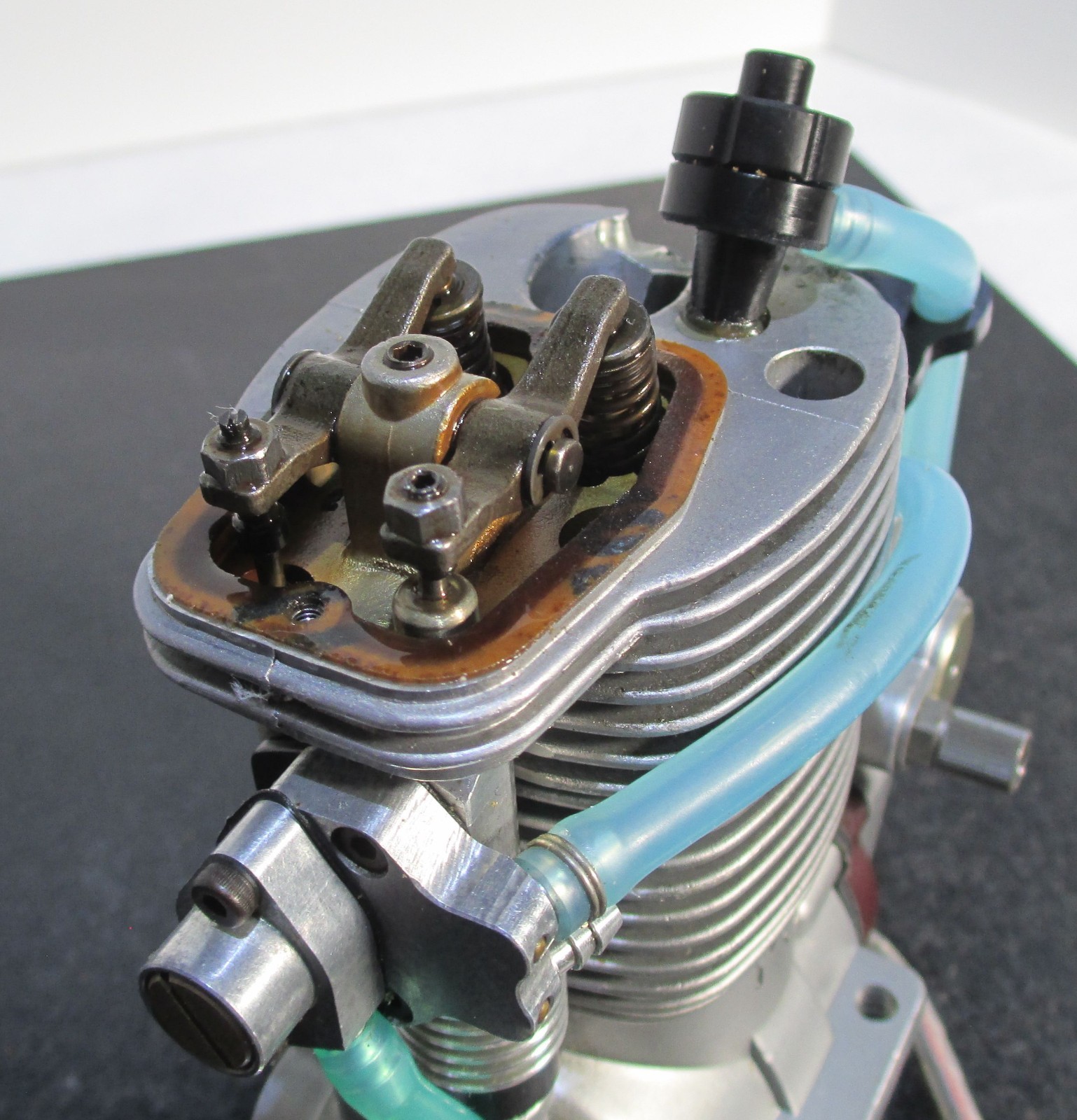 YS DZ170cdi 27.95cc 4-Stroke Glow Engine with CDi Unit and Super Mount, Used