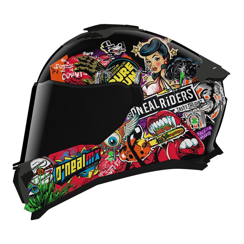 Road Helmet Oneal Challenger Crank Full Face Helmet Crash Motorcycle Helmet