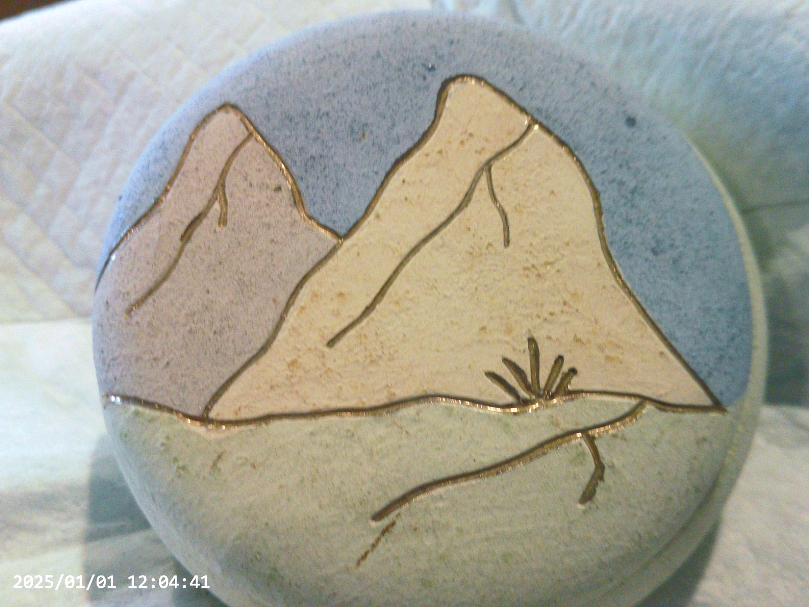 Southwestern Style Trinket Dish ( please read )