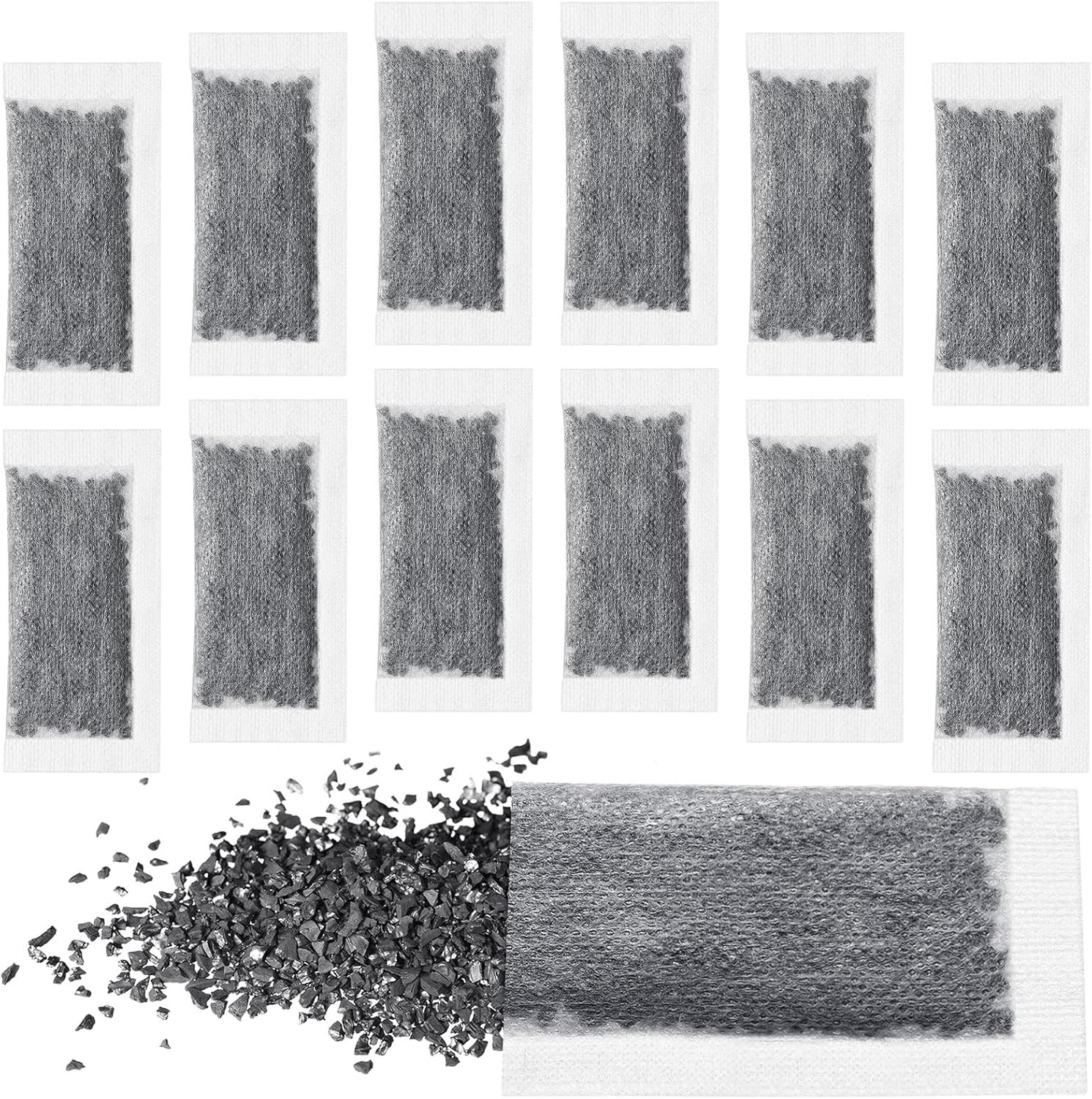 12 Pcs Activated Charcoal Water Filter Coconut Shell Distiller