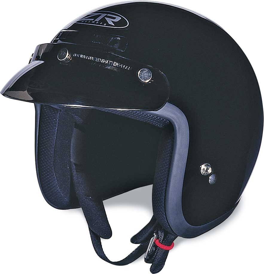 Z1R Jimmy Solid Helmet - ZR-30002 Black X-Small