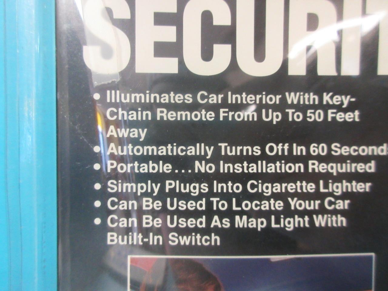 NEW CAR SECURITY LIGHT REMOTE CONTROLLED KRACO KMS-014 Light 50 FEET AWAY