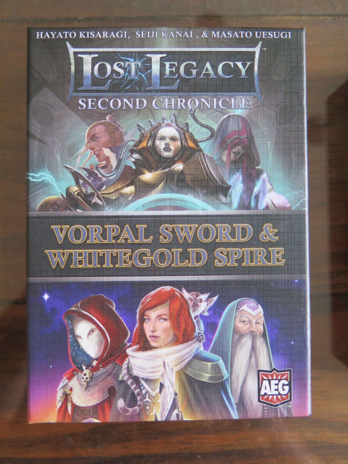 LOST LEGACY SECOND CHRONICLE VORPAL SWORD & WHITEGOLD SPIRE IN BOX RARE VHTF