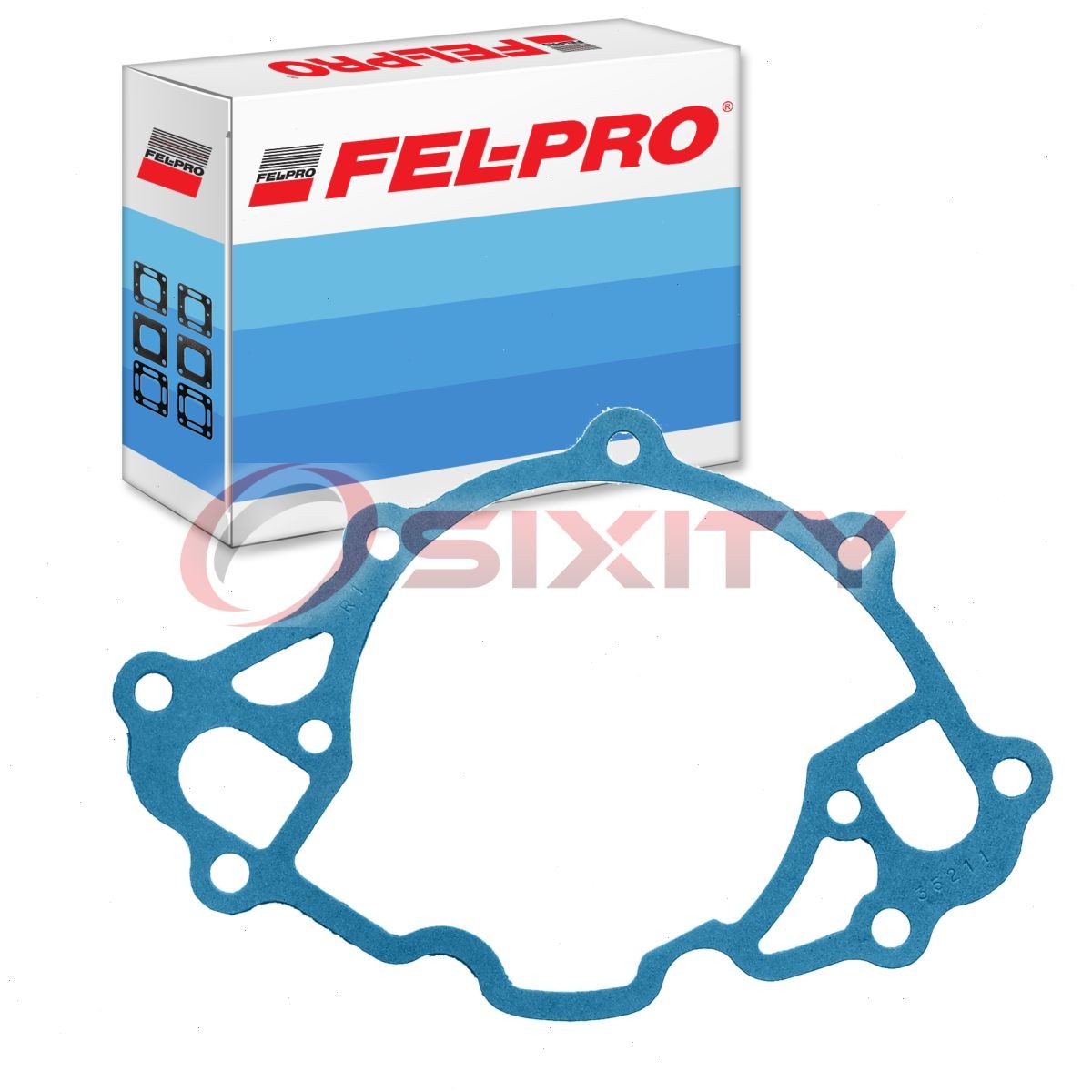 Fel-Pro Water Pump Gasket for 1971-1977 Ford Maverick 5.0L V8 Engine Belts wb