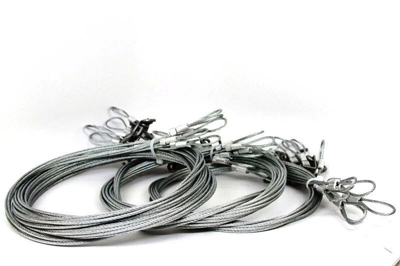 6 Pack Minnesota Brand 10 Foot Slide Wires Or Drowning Cables Trapping Supplies
