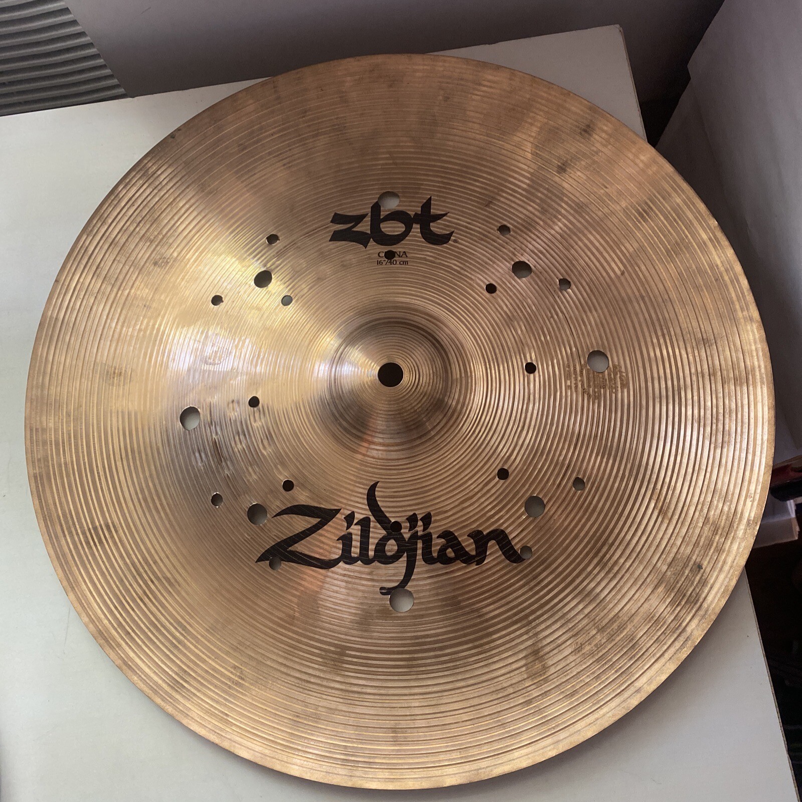 Zildjian ZBT 16" / 40 Cm Cymbal Made In USA AD 61421 181 Discontinued