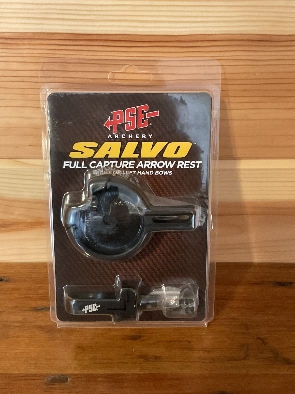 PSE Salvo Brush Containment Arrow Rest - RH/LH - Windage & Elevation Adjustments