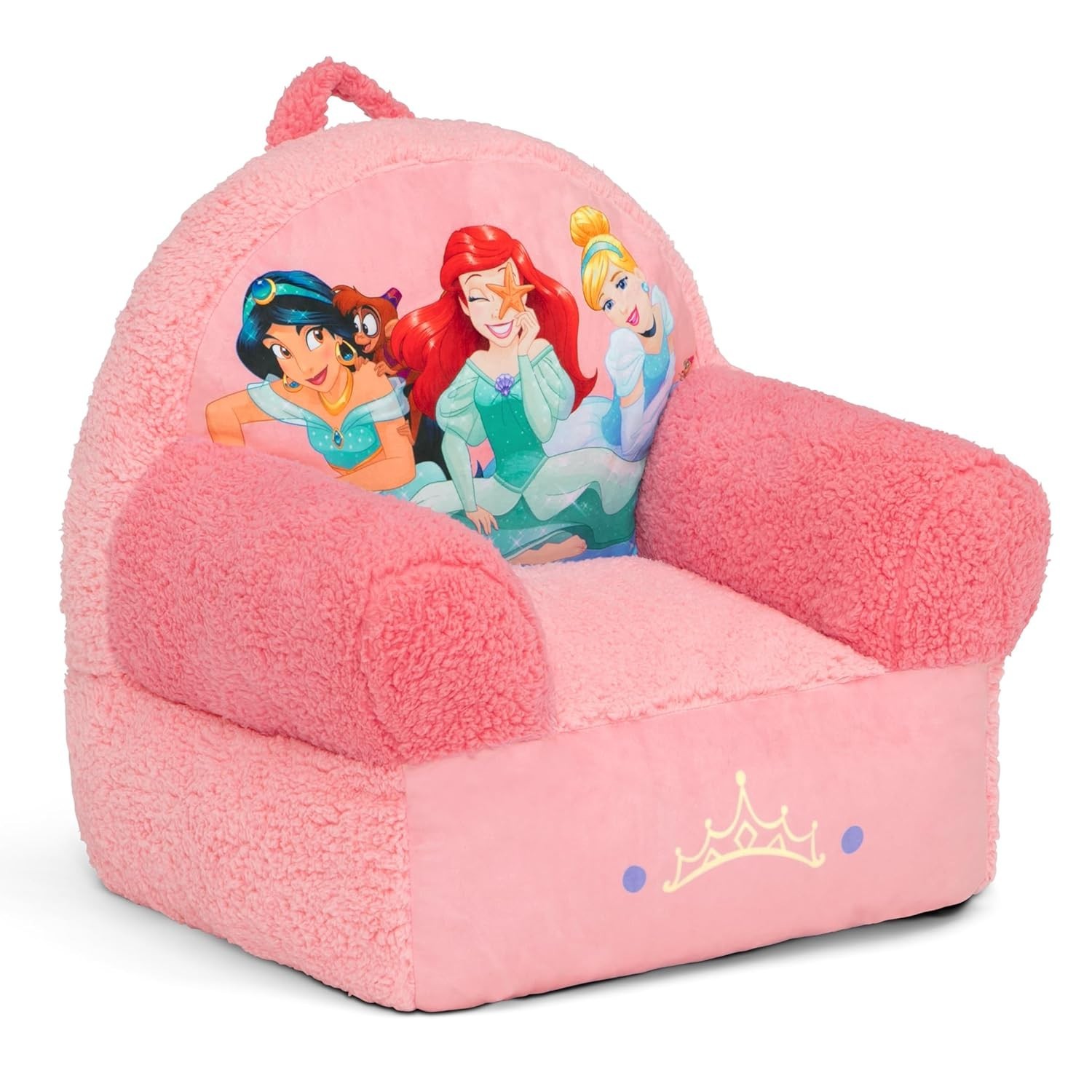 Delta Children Disney Princess Small Cozee Buddy Chair Foam & Fabric For Toddler