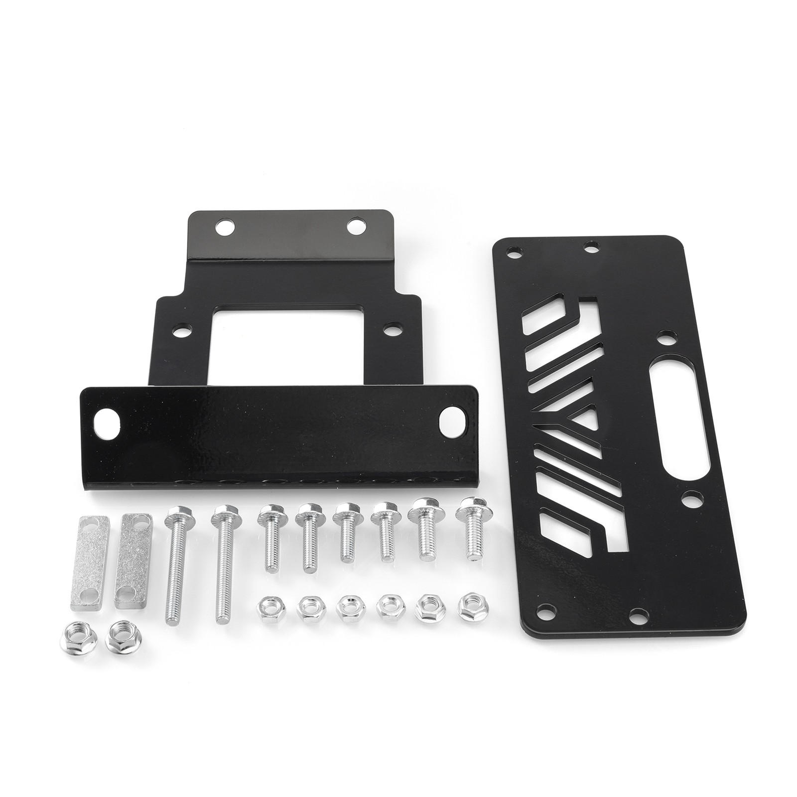 UTV Winch Mounting Bracket Fits Yamaha YXZ All Models（2016-2025）