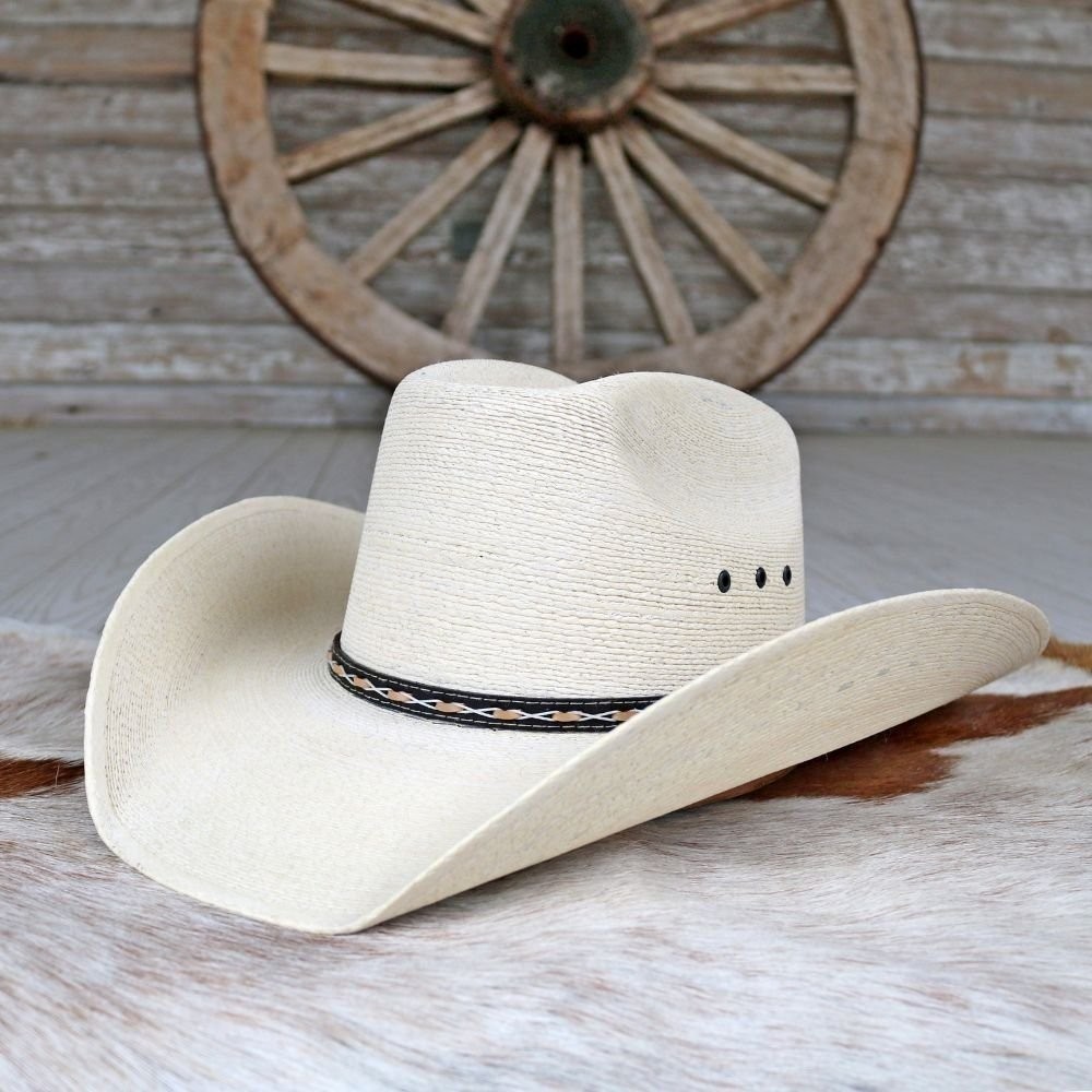 Stetson Square Palm Leaf Cowboy Hat