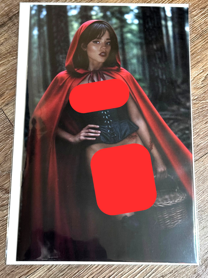 Totally Rad Little Red Riding Hood Jenna Cosplay Naughty Var -OKSI