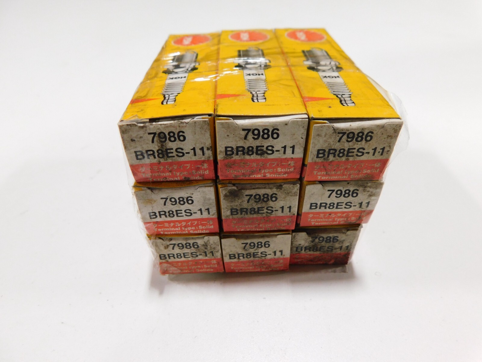 S27T1 7986 BR8ES-11 9 NGK Spark Plugs CF