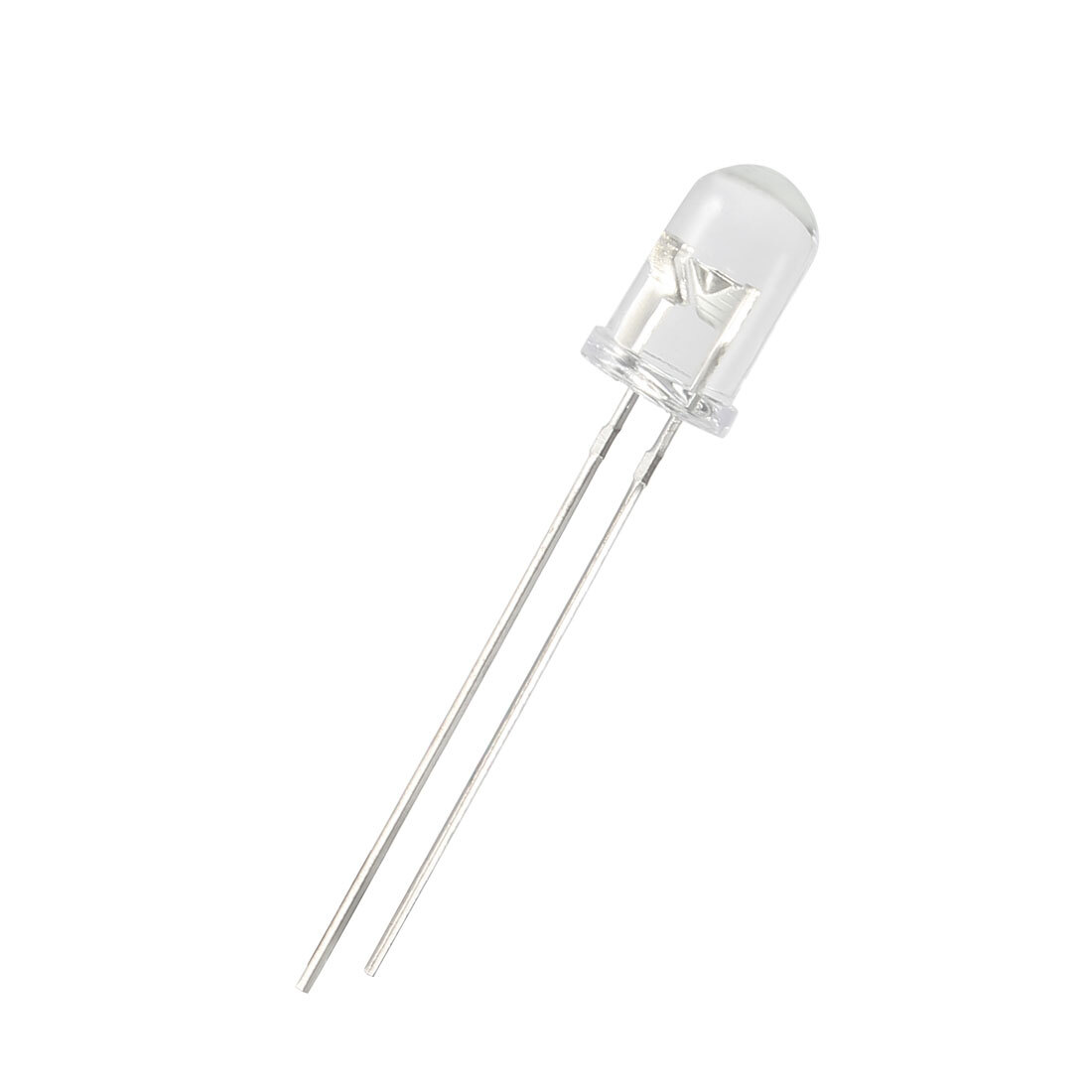 50pcs Photodiodes Light Sensitive Sensors,5mm Clear Round Head Receiver Diode