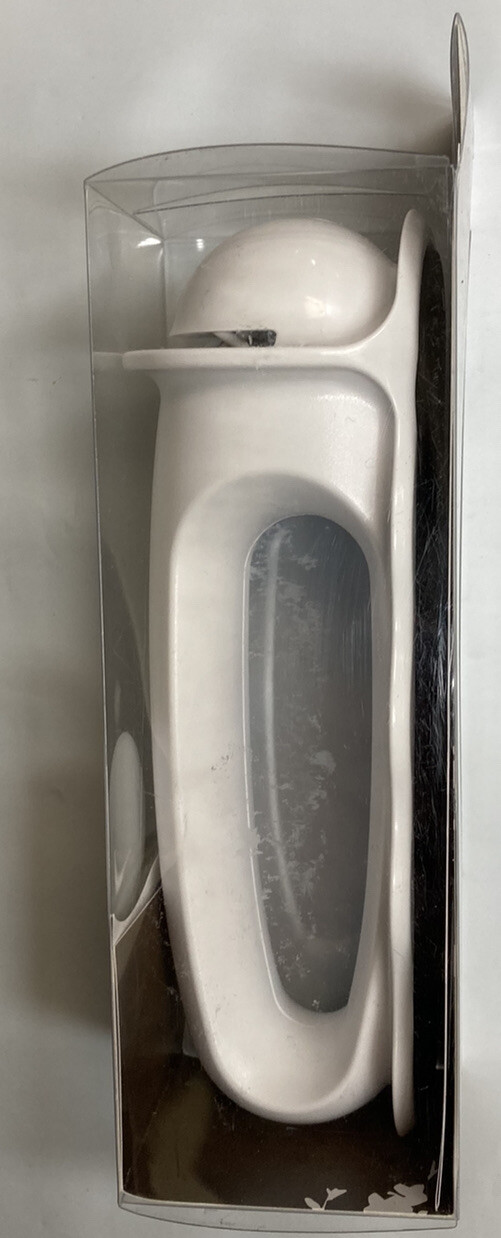 KAI White Hand-Held Pull-Through Serrated Knife Sharpener
