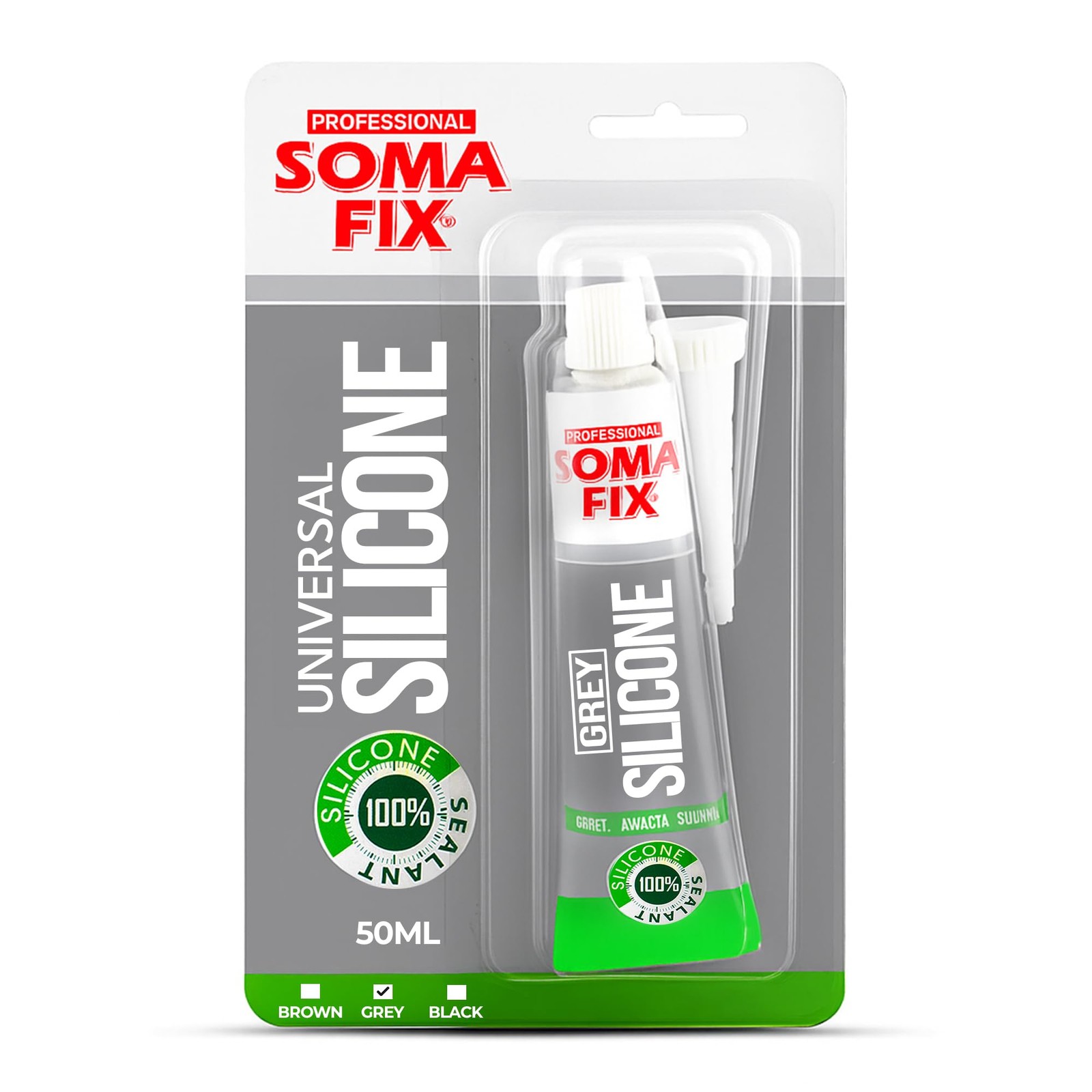 Silicone Caulk - Squeeze Tube Silicone Sealant for Wood, Kitchen, Bathroom, S...