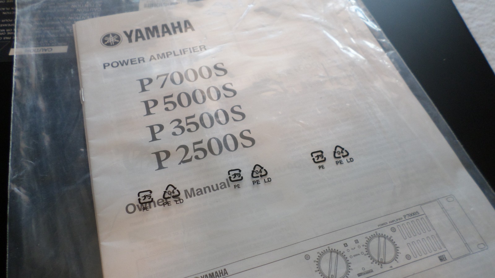 Yamaha P3500S Power Amplifier