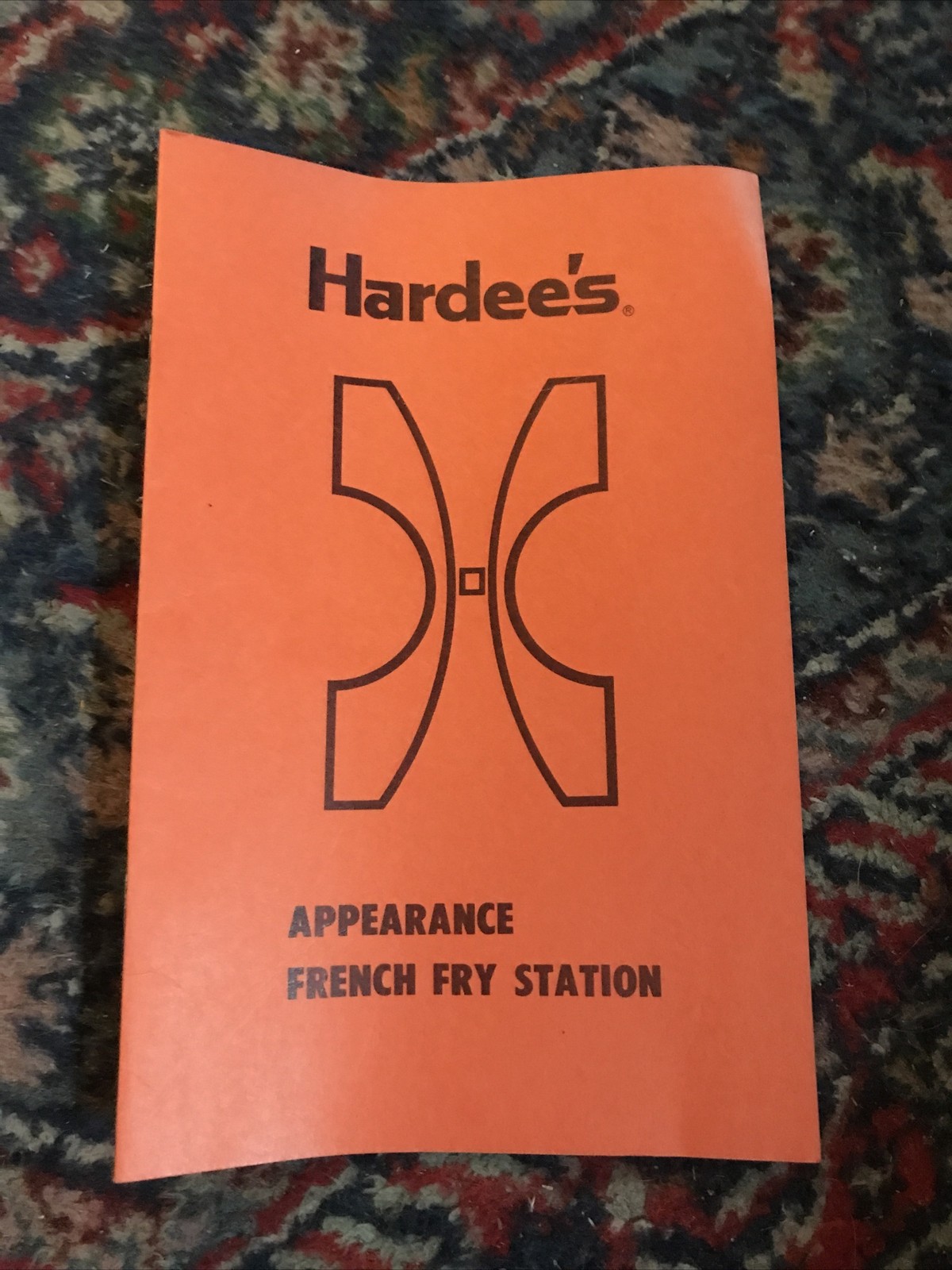 Hardee’s Restaurant, Appearance, French Fry Station Booklet, Vintage