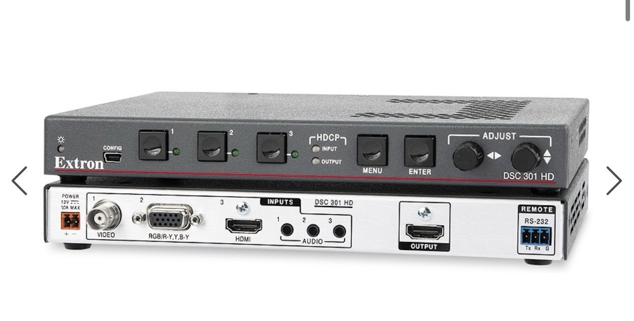 NEW EXTRON DSC 301 HD 60-1253-01 HDCP-Compliant Video Scaler