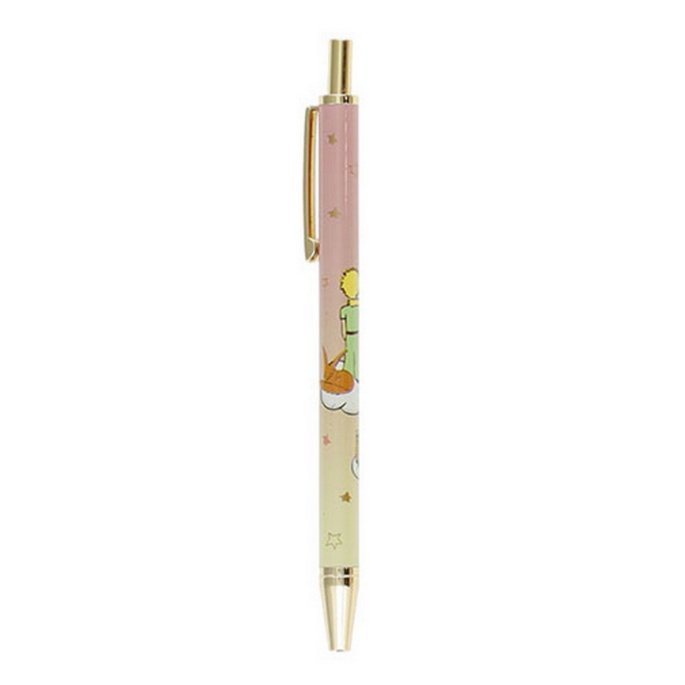 Retractable Ballpoint Pen with Kiub, The Little Prince and the Fox Figure