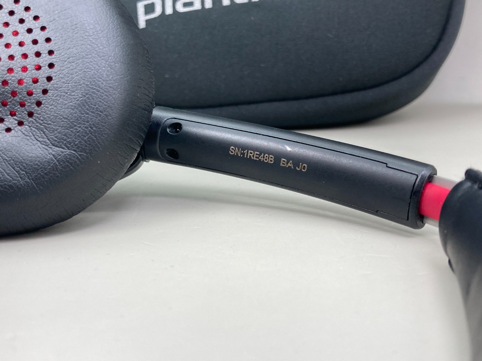 Plantronics Voyager Focus Bluetooth Headset (B825) W/ Charging Station