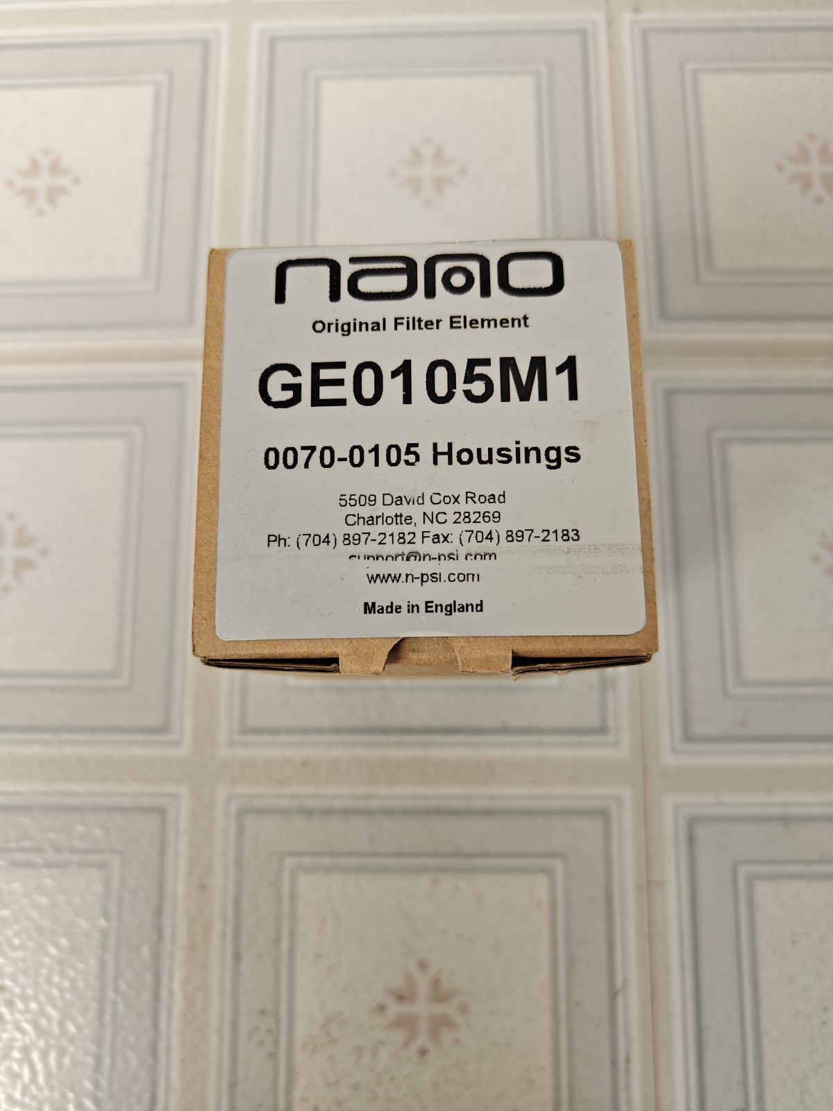 Nano GE0105M1 Genuine Filter