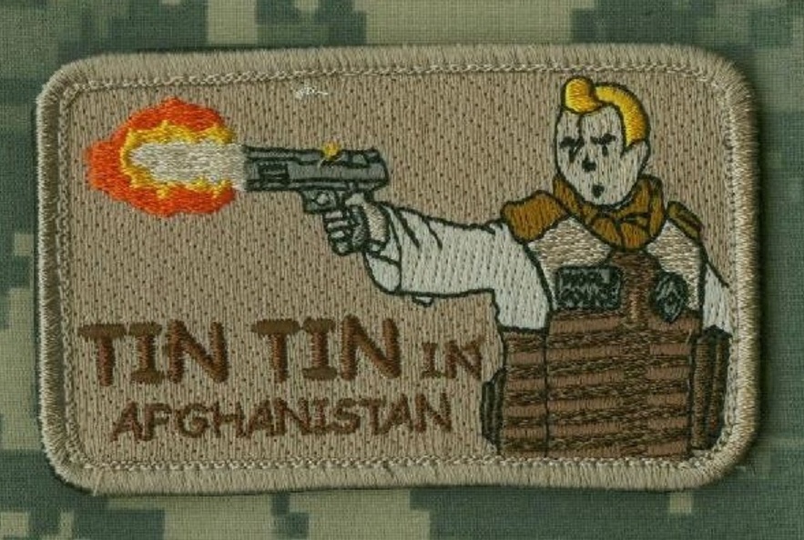 ELITE PROFESSIONAL NINJA NETWORK hook/loop INSIGNIA: INFIDEL SP OPS British UK