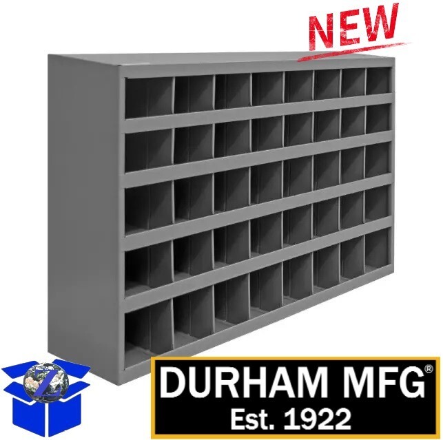 Metal 40 Hole Storage Bolt Bin Cabinet Compartment Nuts Bolts Fasteners Screws.