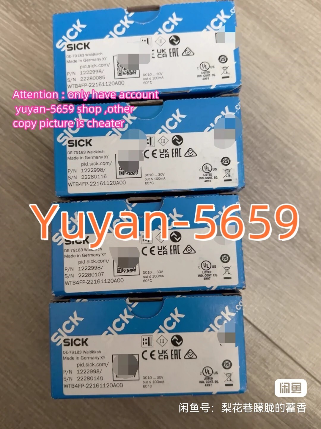 1 PC Photoelectric Sensor WTB4FP-22161120A00