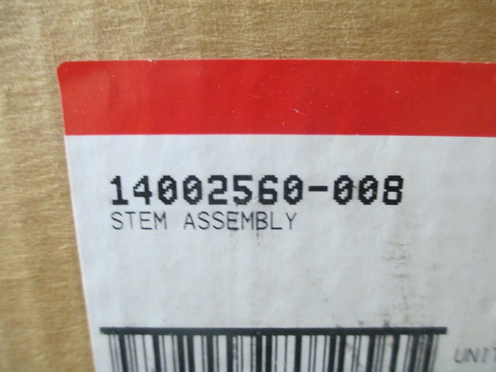 Honeywell 14002560-008 Stem Assembly   NEW!