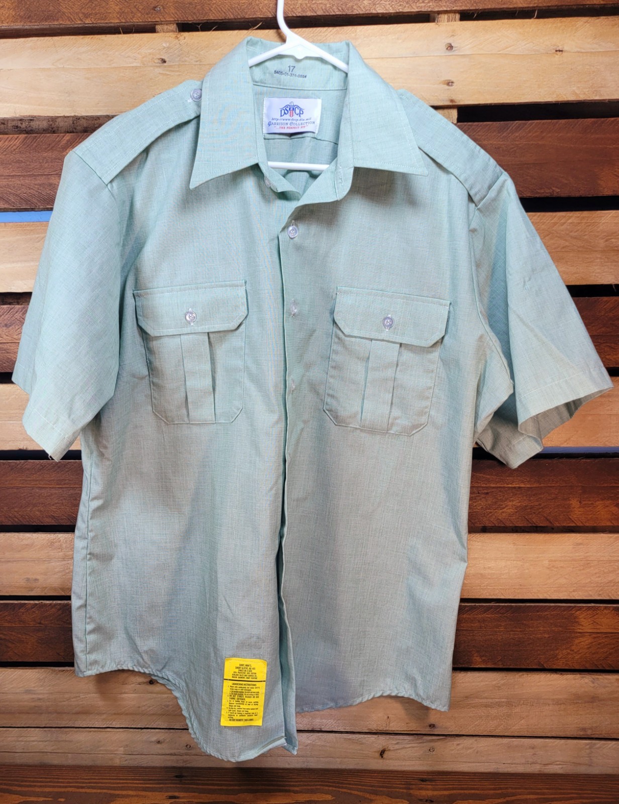 Vintage DSCP Garrison Collection Military Shirt Army Navy Halloween Costume