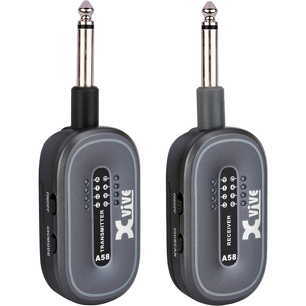 Xvive A58 Wireless Guitar System Black