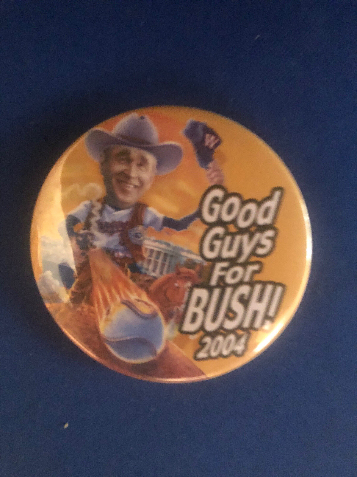 Good Guys For BUSH 2004 2 1/4” pinback button pin
