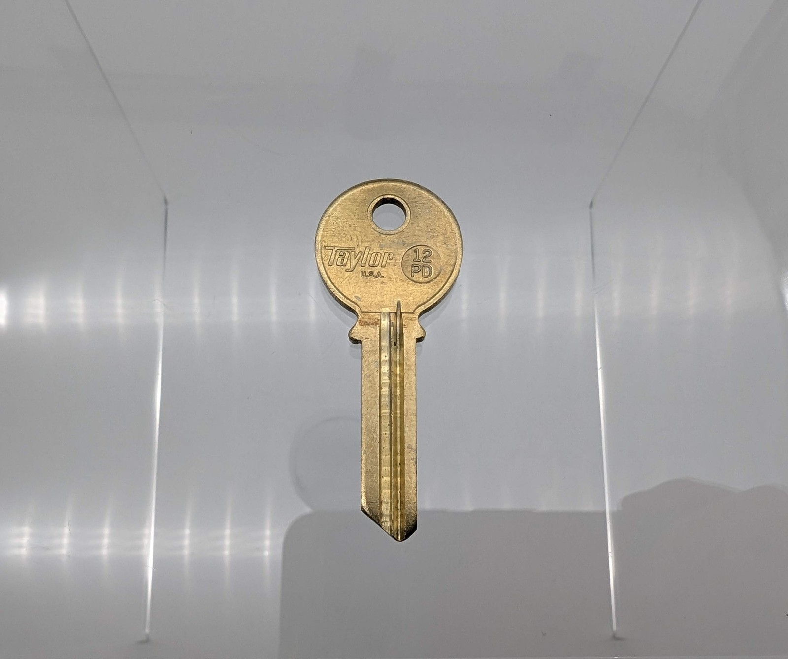 5x Taylor 12PD Key Blanks for Some 6 Pin Yale Locks Nickel Silver (Ilco 998PD)