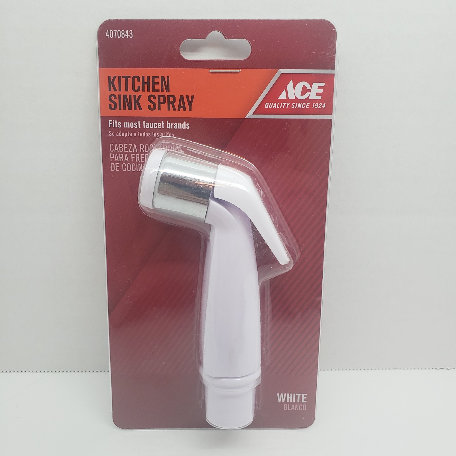 ACE Kitchen Sink Spray WHITE   #4070843