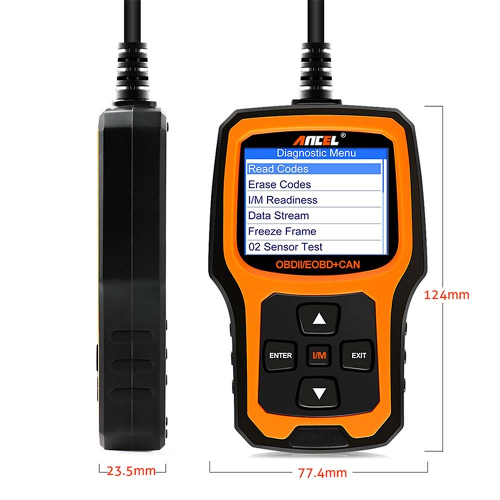 Check Engine Fault Code Reader Automotive OBD2 Scanner Car Diagnostic Scan Tool