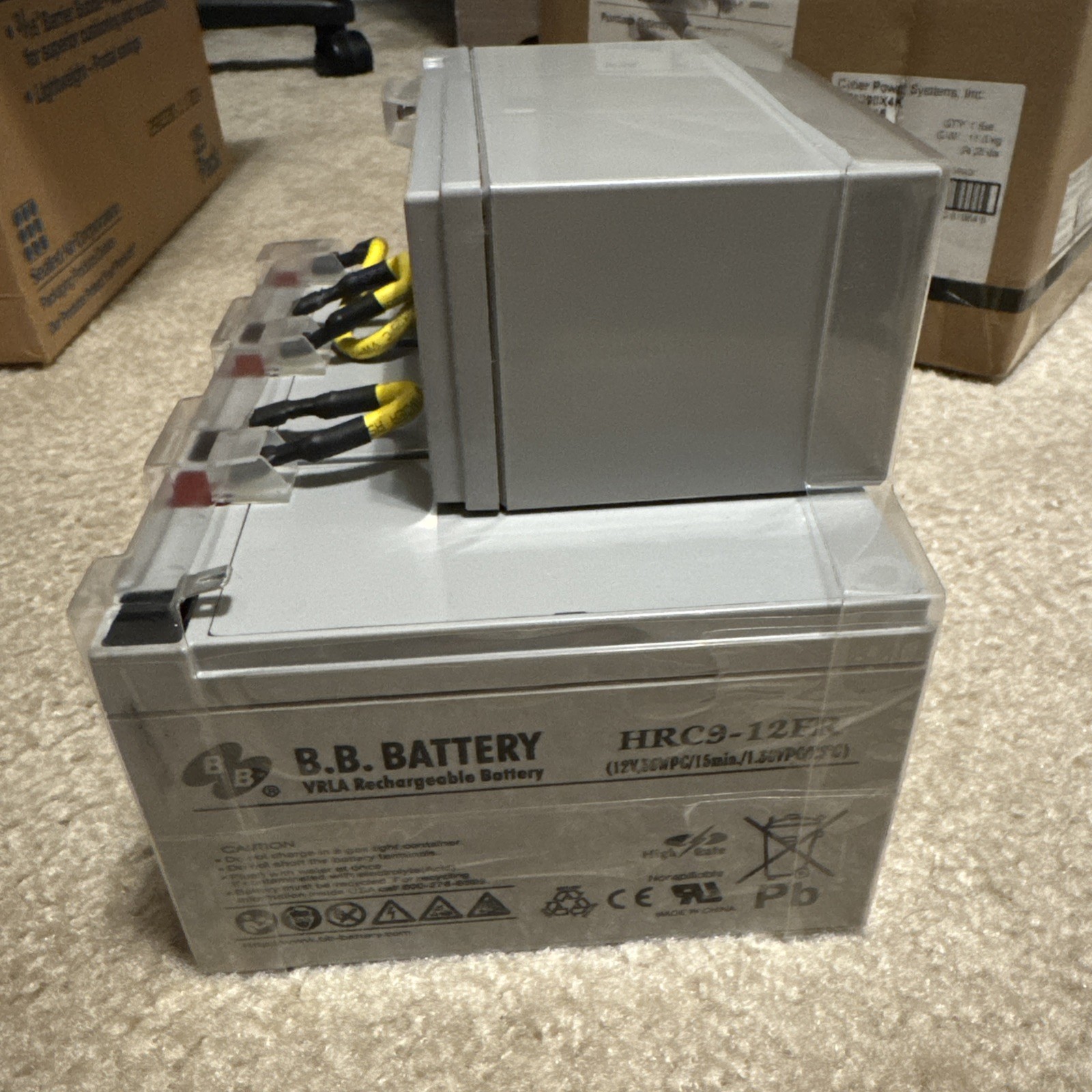 CyberPower RB1290X4K Replacement Battery Cartridge (RB1290X4K)