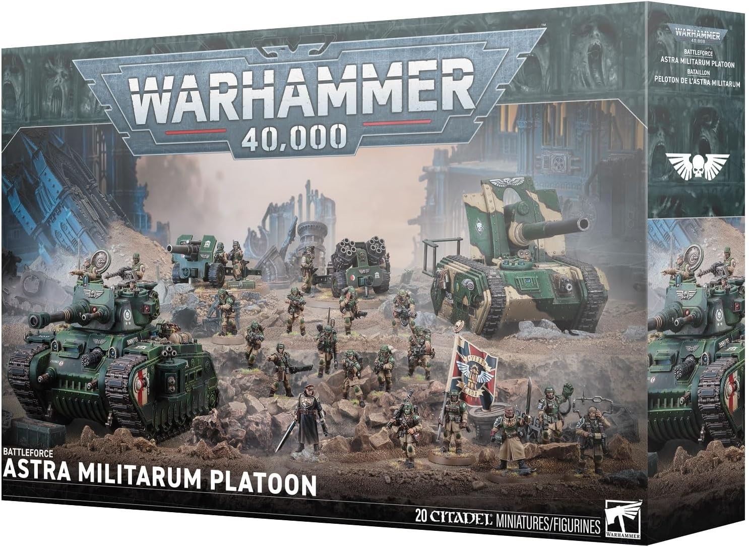Warhammer games workshop 40k: Battleforce Astra Militarum Platoon 7/11/26 NEW