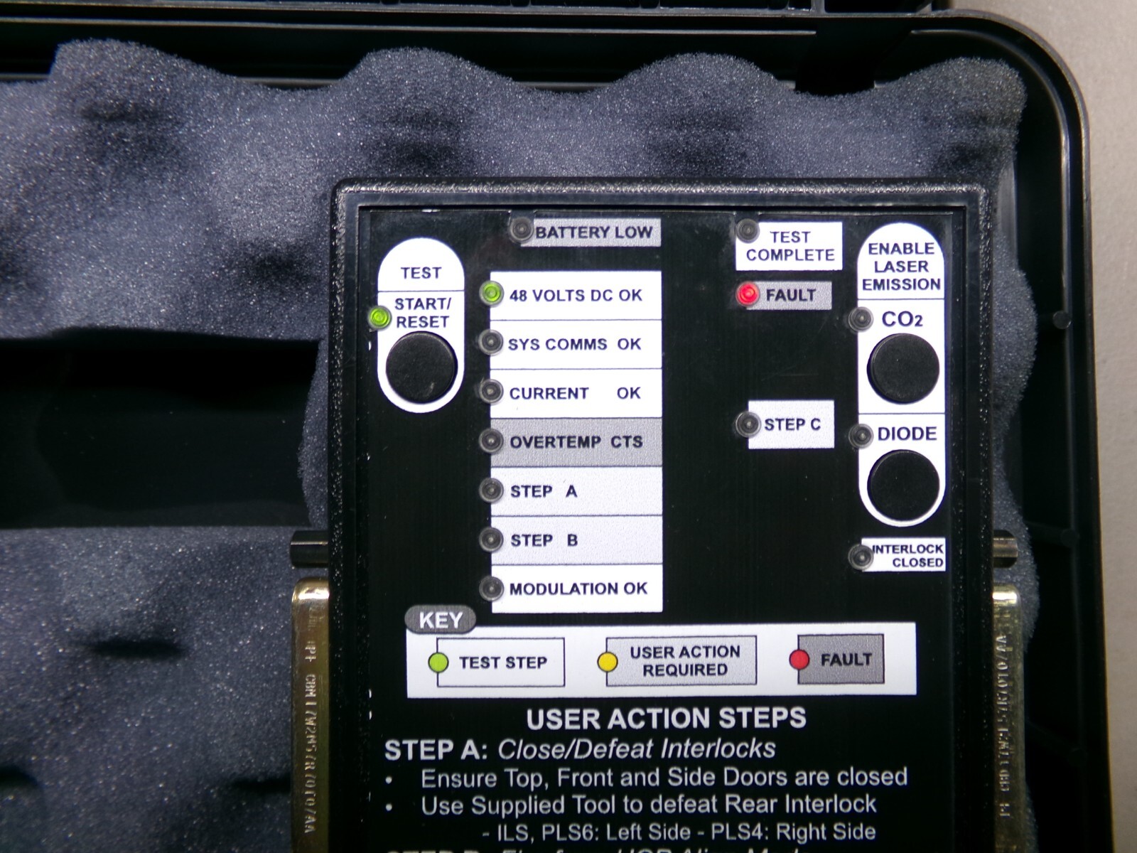 FIELD LASER ISOLATION TESTER (FLIT)