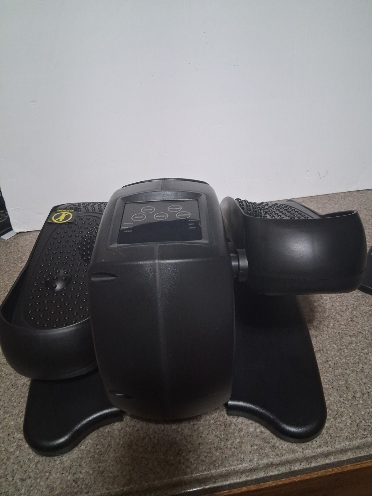 Under Desk Elliptical Mac Electric Foot Pedal Exerciser w/ Remote New Open Box.