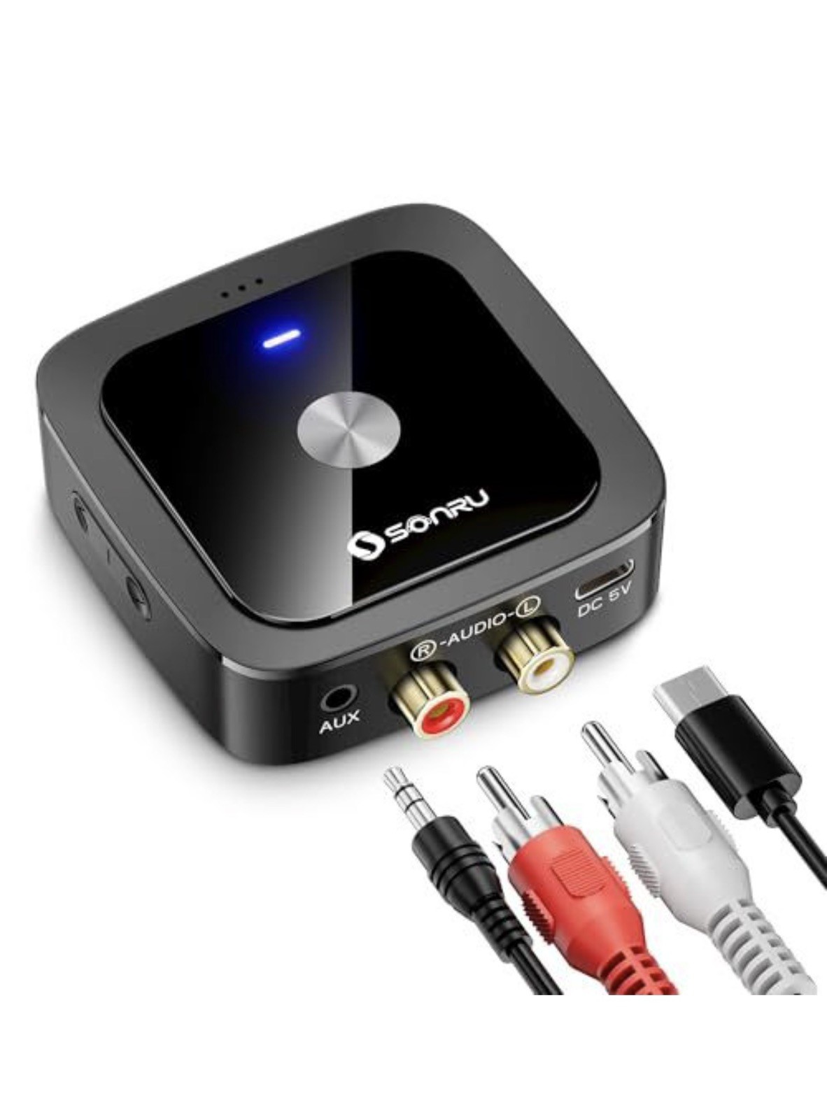 Bluetooth 6.0 Receiver, Bluetooth Adapter for Old Receiver, Low Latency, 24Ho...