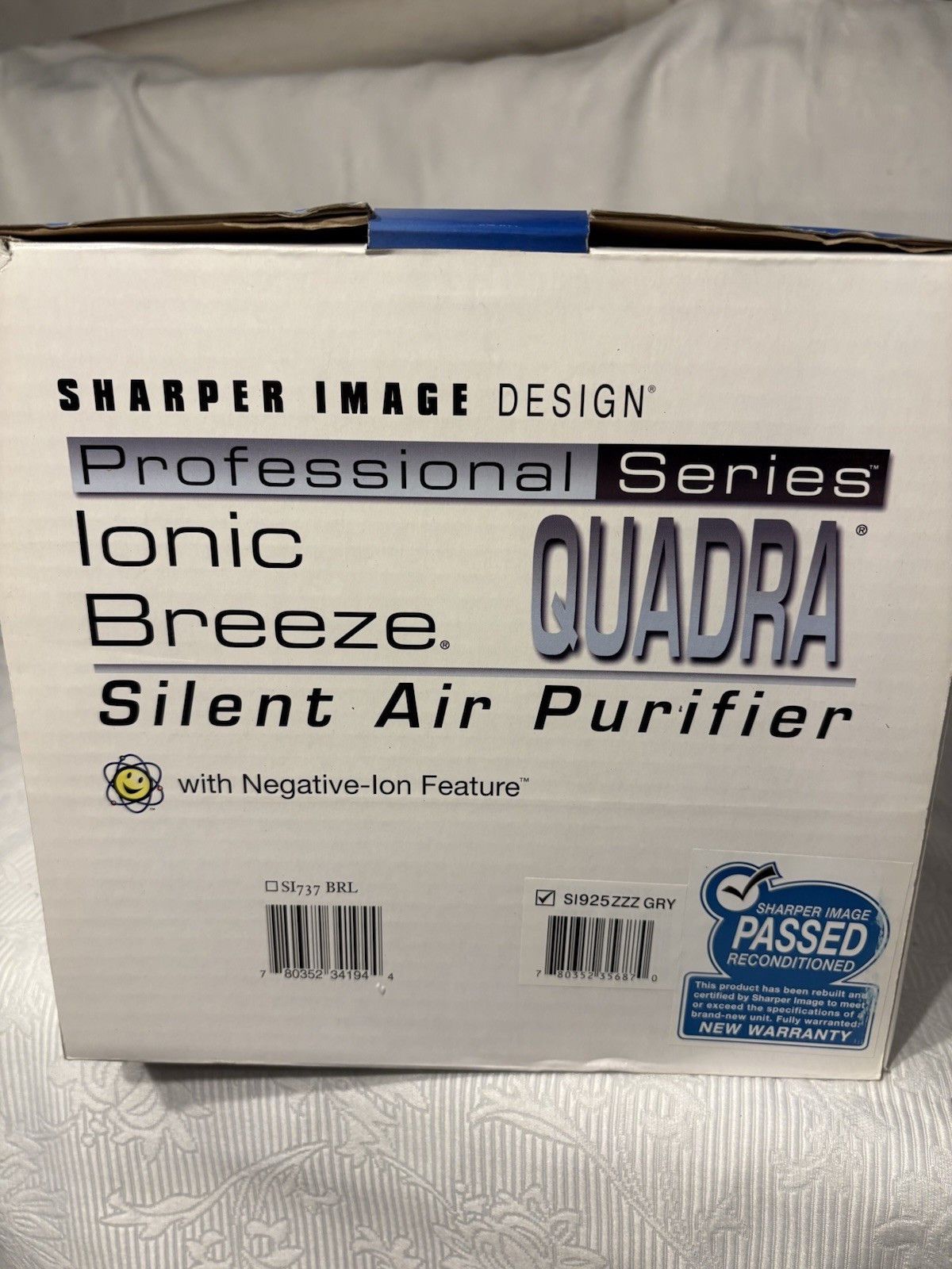 Sharper Image Ionic Breeze Quadra SI925