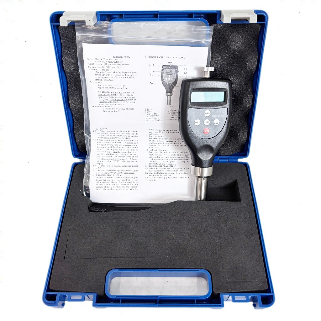 Wood Density Meter with Peak Value Deposit Function Range 0.01g/cm³~1.2g/cm3
