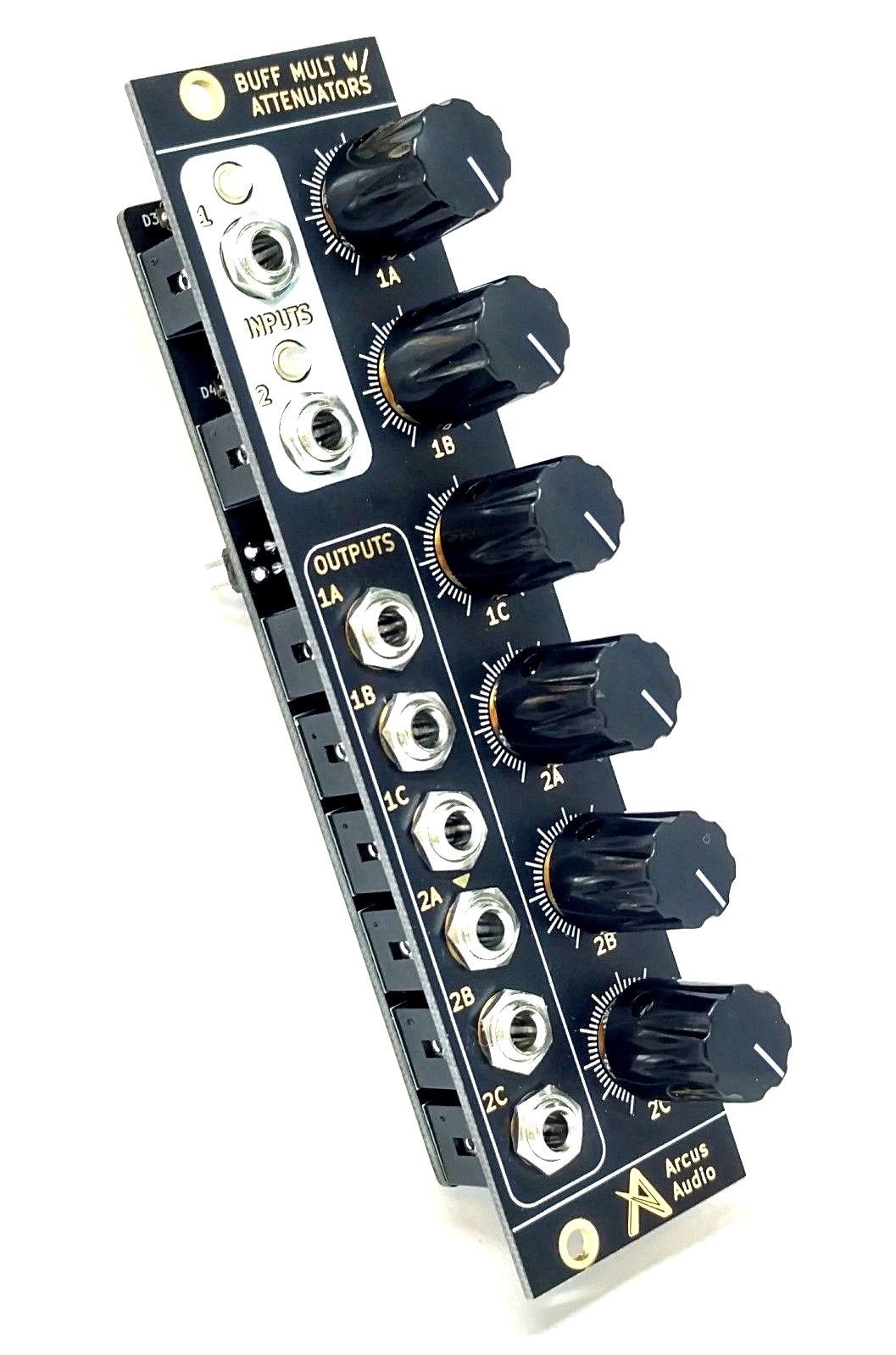 Arcus Audio - Buffered Multiple with Attenuators 2:3 or 1:6 for Eurorack